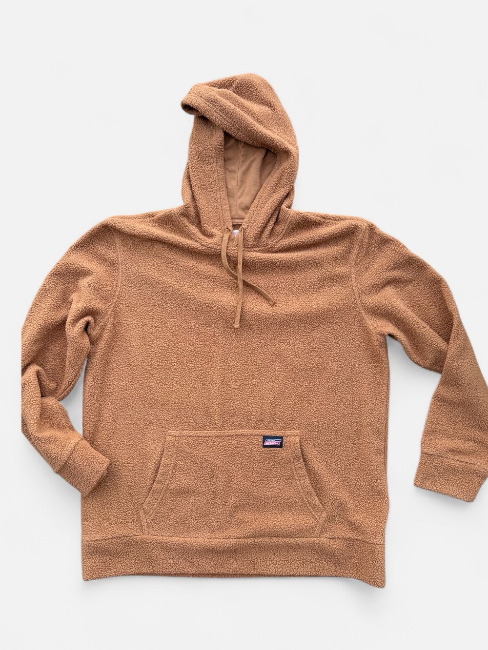 Dickies Caramel Brown Sherpa Hoodie. Men’s large.Workwear or weekend casual